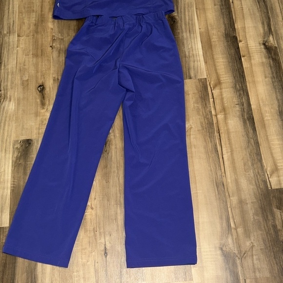 Zenergy By Chicos 2 Piece Blue Pant and Vest Set Travel Sporty Size 0 (Small) - Picture 7 of 8